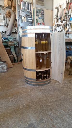 Barrel bar - wine cellar (Dimensions of your choice)