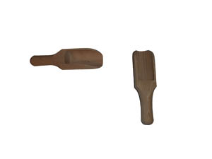 Wooden scoop