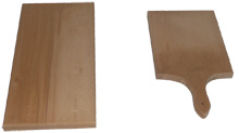 Ψωμόξυλα – ξύλα κοπής από ξύλο οξιάς.  Διαστάσεις της επιλογής σας. Ενδείκνυνται και για: σερβίρισμα πίτσας ή κρεατικών.