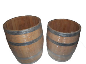 Barrel in bucket shape for lagumes or roasted nuts. Dimensions (height x width):  52cm x 40cm, 47cm x 36cm, 42cm x 32cm or dimensions of your choice