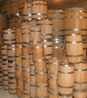 Wooden barrels