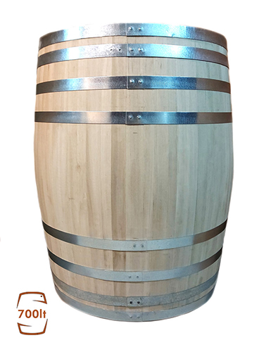 Oak barrel 700 liter for wine and tsipouro