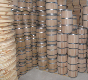 Wooden barrels